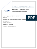 Tarea 1 Embriologia PDF