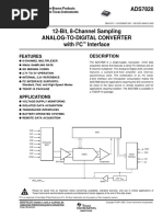 ADS7828 Datasheet PDF