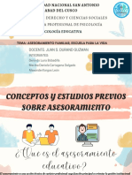 Asesoramiento Familiar, Escuela para La Vida PDF