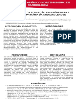 A Importancia Da Educação em Saúde para A Prevenção Primária Da Aterosclerose PDF