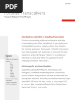 Fortinet Transceivers