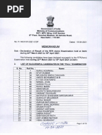 RTR Result PDF