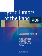 Cystic Tumors of The Pancreas - Diagnosis and Treatment