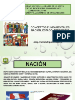 Conceptos Sobre Nación, Estado, Territorio, Ley..