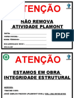 Placas Segurança Do Trabalho e MA