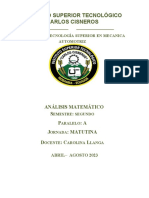 2amanalisis Matematico Automotriz - CLL