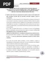 Nota Conseptual Las Gardenias de Naranjal PDF