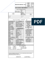 F-08-38 Check List de PreUso de Vehiculo o Maquinarias