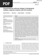 Glia - 2021 - Booth - Characterizing The Molecular Etiology of Arthrogryposis Multiplex Congenita in Patients With LGI4