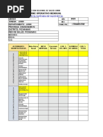 Modelo Trimestral Informe Operativo Mensual