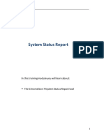 CM72L1eL - M8 - A3 System Status Report Training Doc - 20190327 PDF