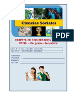 Carpeta de Recuperación CCSS 4to PDF