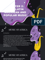 Mapeh Music of Africa Q2