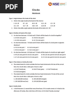 Workbook Clocks PDF