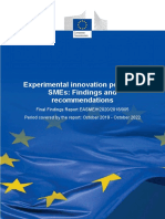 Experimental Innovation Policy For smes-EA0922535ENN