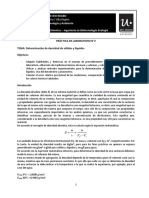 P. L. Nº2 Determinación de Densidad de Sólidos y Líquidos PDF