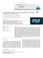 PES Mixed Matrix Membranes Incorporating ZIF 8 MXene Nanocompos - 2022 - Desalin