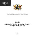 Revised Draft National OSH Policy 2022 PDF