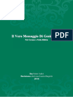 Il Vero Messaggio Di Gesù Cristo Nel Corano e Bibbia