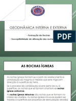 Geodinâmica - Interna - Externa