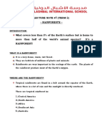 Checked Lecture Note #7-Rainforest