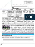 4 SEC. UNI 1 SEMANA 3 CYT INDAGA 2023 Indagamos Sobre La Extracción Del ADN PDF