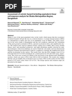 Assessment of Seismic Hazard Including Equivalent Linear Soil Response Analysis For Dhaka Metropolitan Region, Bangladesh