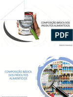 Composição Básica Produtos Alimentícios