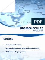 Introduction Biomolecules