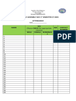 Attendance Sheet Brgy Assembly 2023