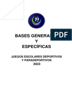 Bases Específicas de Fronton 2023 - JDE - FDPPF PDF