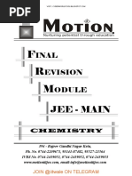 Chemistry Final Revision Modules PDF