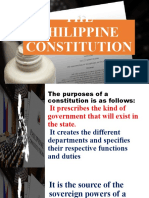 THE PHILIPPINE CONSTITUTION Intro