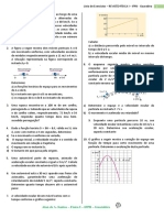 Lista Revisão Física I 2023 PDF