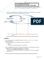 Lesson 3 - Graph Quadratics Using X-Intercepts PDF