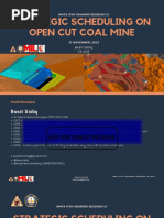 Strategic Scheduling On Open Cut Coal Mine by Basit Sidiq