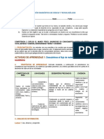 EVALUACIÓN DIAGNÓSTICA DE CIENCIA Y TECNOLOGÍA - VI CICLO 1° y 2° 2023 - COMPETENCIA EXPLICA