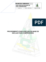 Gps-Myc-03-125 Procedimiento para Adecuacion Base de Anclaje para Compresores