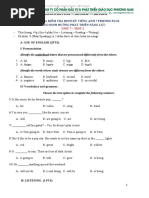 Tiếng anh 7 Friends Plus - Unit 7 - Test 2