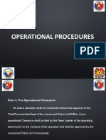 Police Operational Procedure