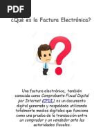 Qué Es Una Factura Electrónica