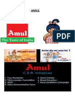 Amul CSR