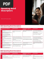 Ielts Speaking Band Descriptors