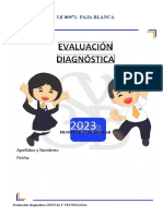 Evaluación Diagnóstica 1°