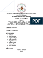 Farmacos Que Actuan Sobre El Sistema Nervioso Central