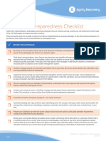 Earthquake Preparedness Checklist PDF