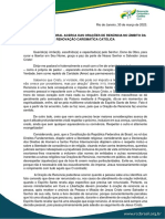 ORIENTAÇÃO PASTORAL ACERCA DAS ORAÇÕES DE RENÚNCIA (Acompanhada Da Carta de Dom Dimas Lara Barbosa) PDF