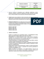 PRC-GM-01 - Procedimiento de Control de Documentos y Registros