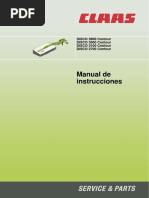 Claas Disco 3500 619 OPERATOR MANUAL