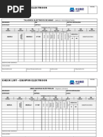 Check List Eq - Electr Cmec PDF